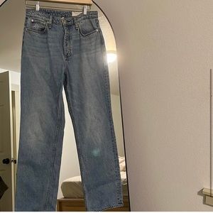 Alex Straight Wide Leg Jean